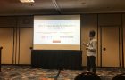 Changhua delivered his talk on INFOCOM at Atlanta 2017 in USA